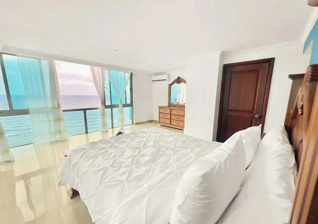 Apartmán Exclusive 3 Bdr, Gym & Pool, Seaview, Luxury Tower Santo Domingo Dominikánská republika